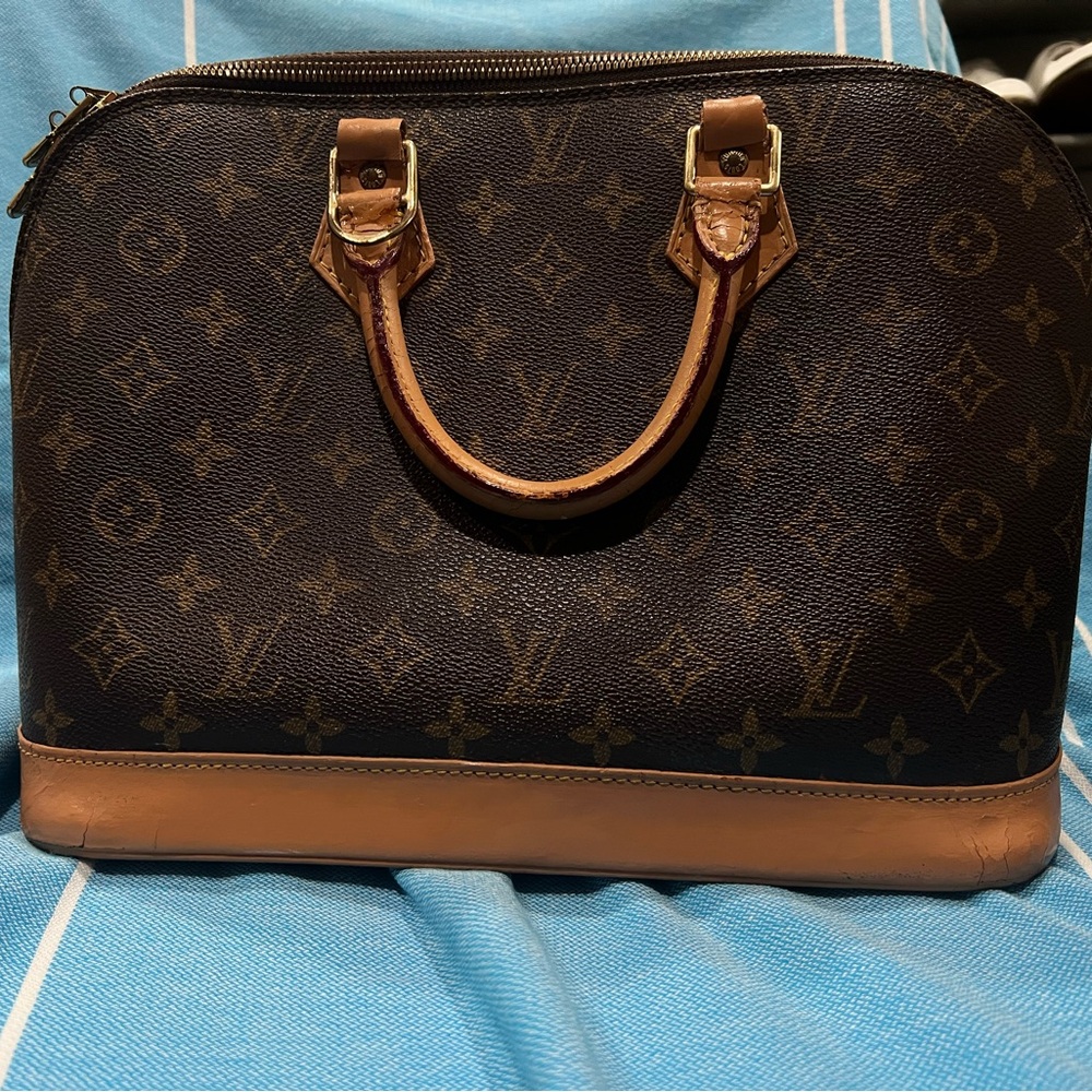 Louis Vuitton Brown Monogram Pouch